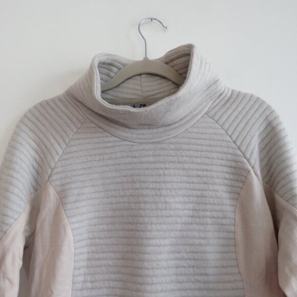 KUHL Verena Funnel Neck Pullover in Moonrock Neutral Wool Gorpcore Outdoor Sz S - Picture 4 of 15